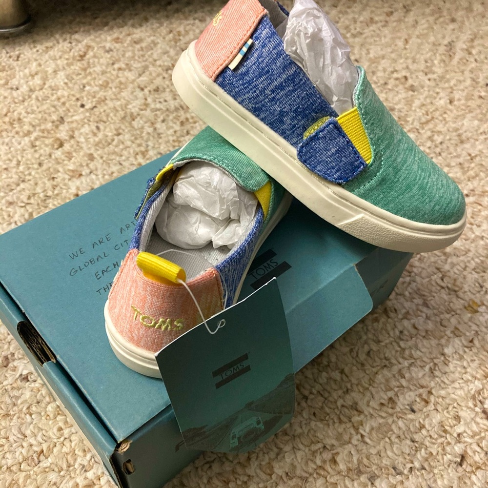 Baby boy Toms slip on shoes